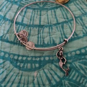 Mermaid Alex and Ani charm bracelet
